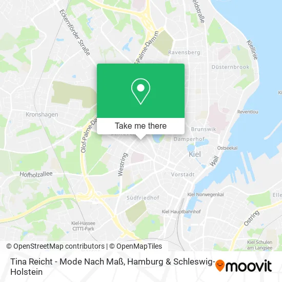 Карта Tina Reicht - Mode Nach Maß