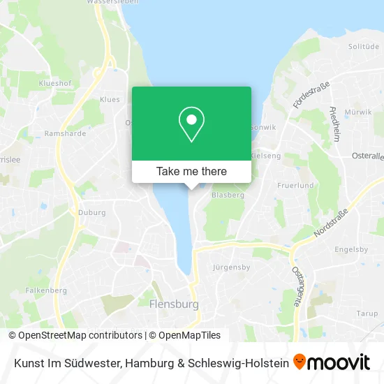 Карта Kunst Im Südwester