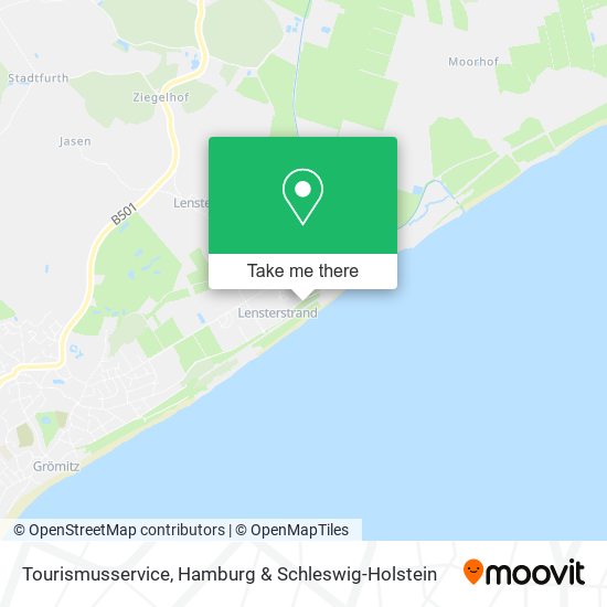 Tourismusservice map