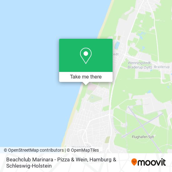 Beachclub Marinara - Pizza & Wein map