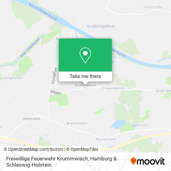 Freiwillige Feuerwehr Krummwisch map