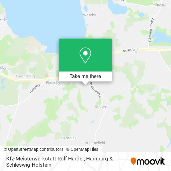 Карта Kfz-Meisterwerkstatt Rolf Harder