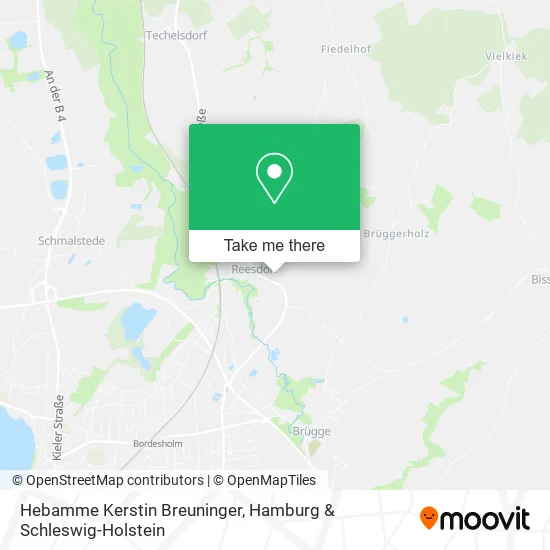 Карта Hebamme Kerstin Breuninger