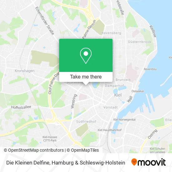 Карта Die Kleinen Delfine