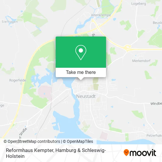 Карта Reformhaus Kempter