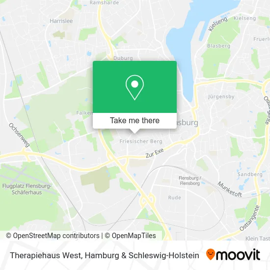 Карта Therapiehaus West