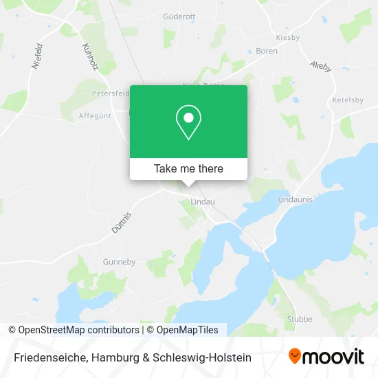 Карта Friedenseiche