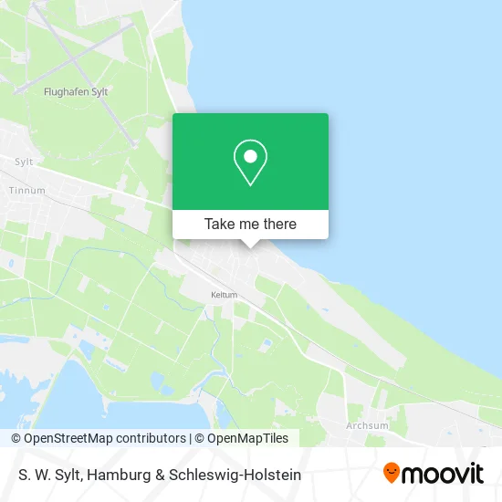 Карта S. W. Sylt