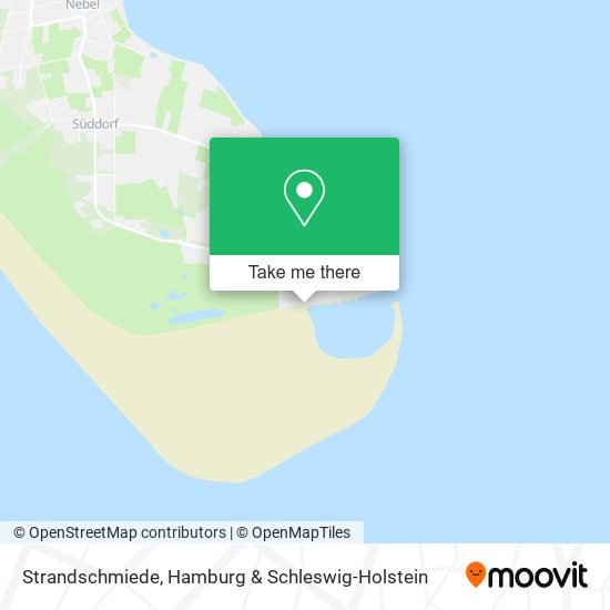 Strandschmiede map