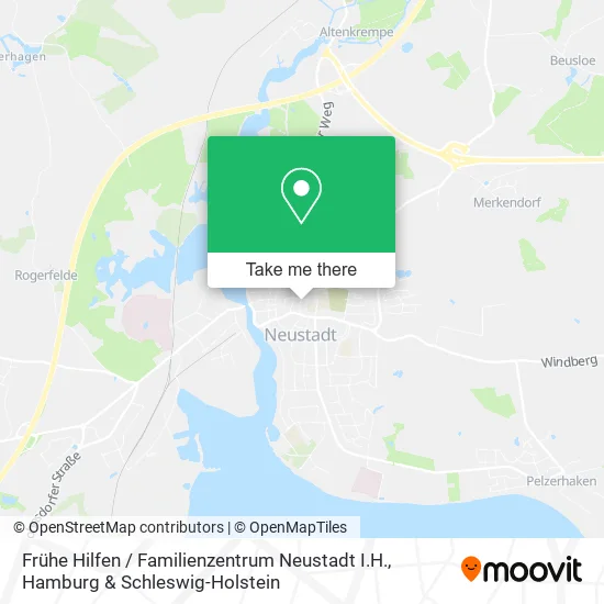 Карта Frühe Hilfen / Familienzentrum Neustadt I.H.