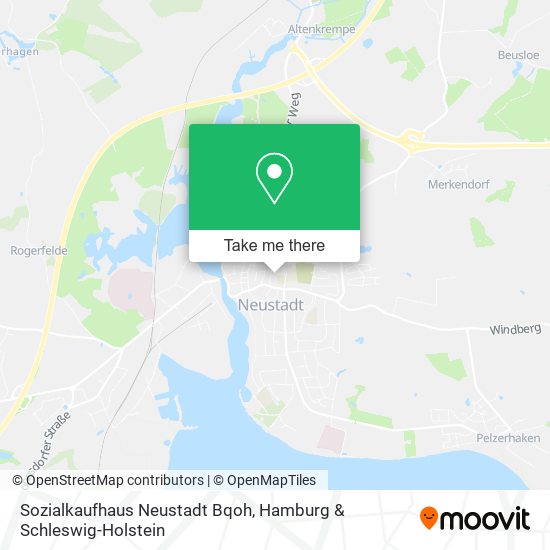 Sozialkaufhaus Neustadt Bqoh map