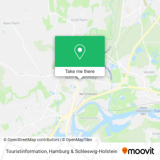 Карта Touristinformation