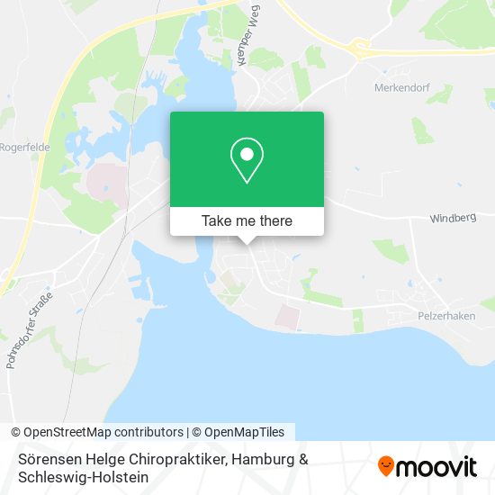 Sörensen Helge Chiropraktiker map