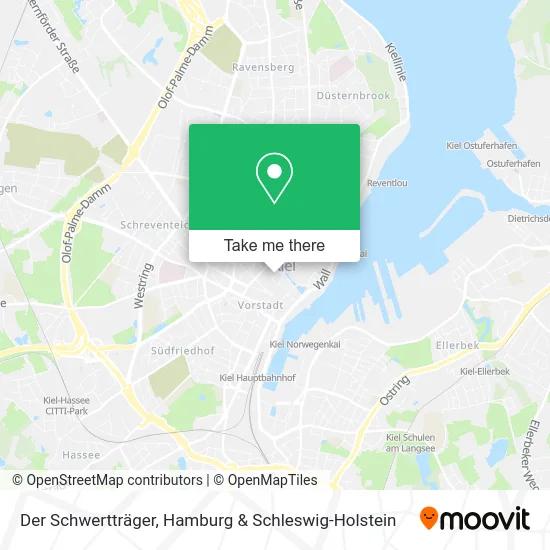 Карта Der Schwertträger