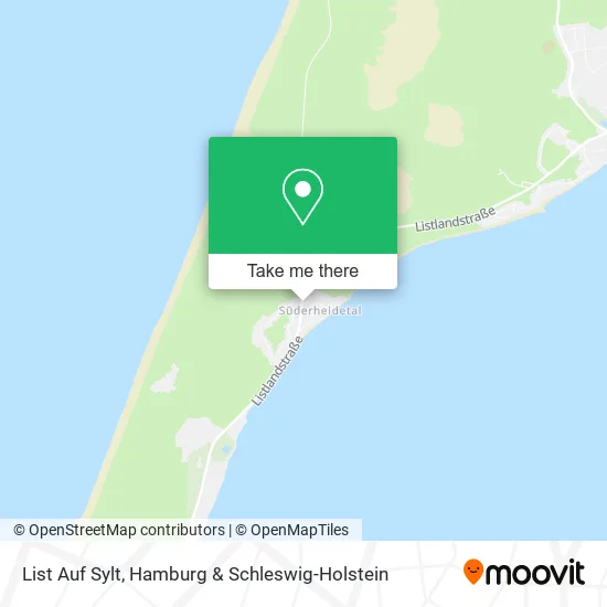 Карта List Auf Sylt