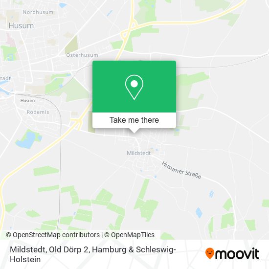 Mildstedt, Old Dörp 2 map