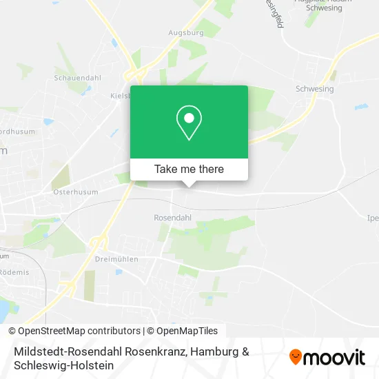 Карта Mildstedt-Rosendahl Rosenkranz