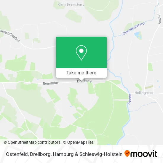 Карта Ostenfeld, Drellborg