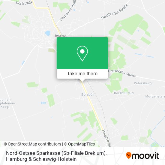 Nord-Ostsee Sparkasse (Sb-Filiale Breklum) map