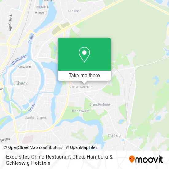 Exquisites China Restaurant Chau map