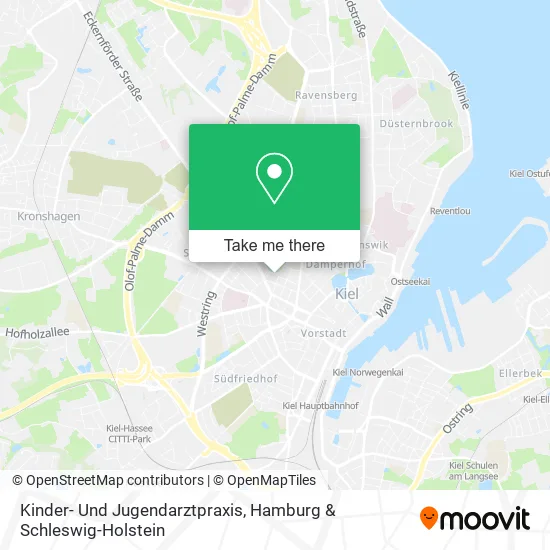 Карта Kinder- Und Jugendarztpraxis