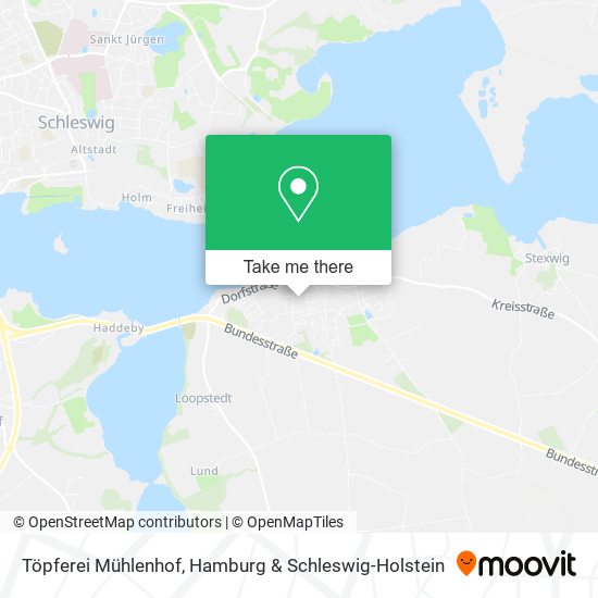 Töpferei Mühlenhof map