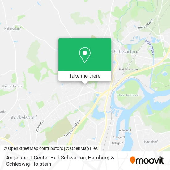 Angelsport-Center Bad Schwartau map
