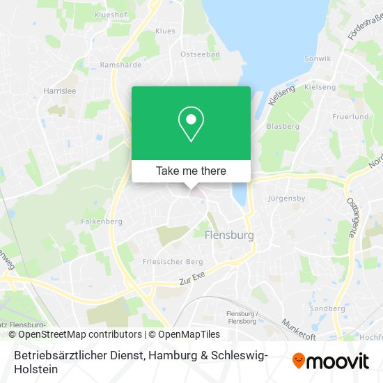 Betriebsärztlicher Dienst map