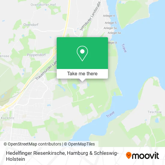 Карта Hedelfinger Riesenkirsche