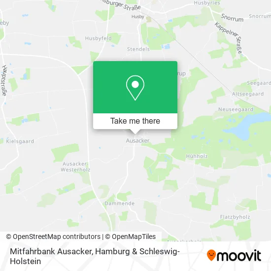 Карта Mitfahrbank Ausacker