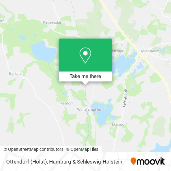 Карта Ottendorf (Holst)