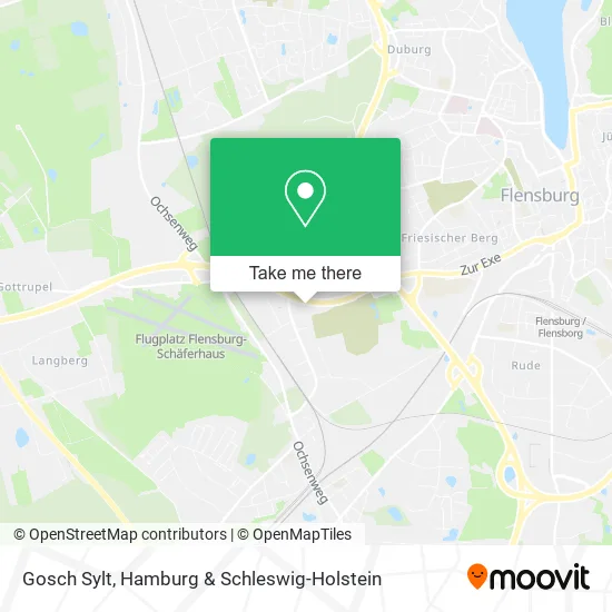 Карта Gosch Sylt