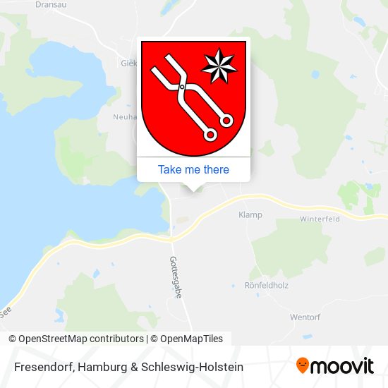 Fresendorf map