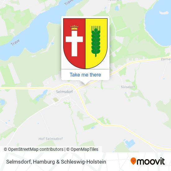 Selmsdorf map