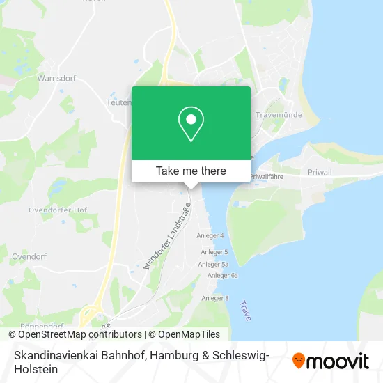 Карта Skandinavienkai Bahnhof