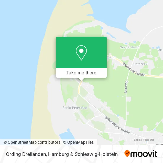 Карта Ording Dreilanden