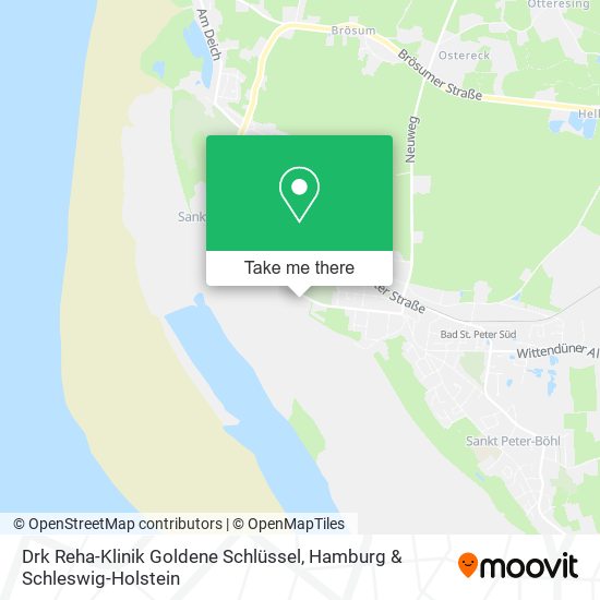 Drk Reha-Klinik Goldene Schlüssel map