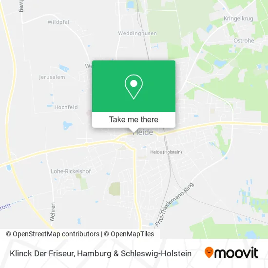 Карта Klinck Der Friseur