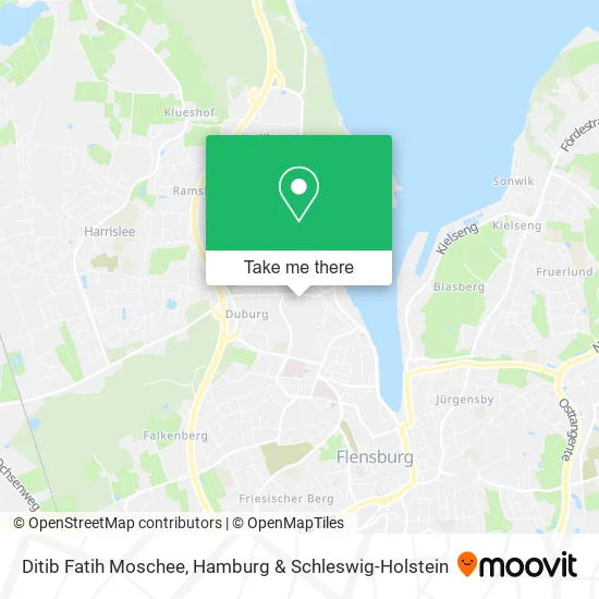 Карта Ditib Fatih Moschee