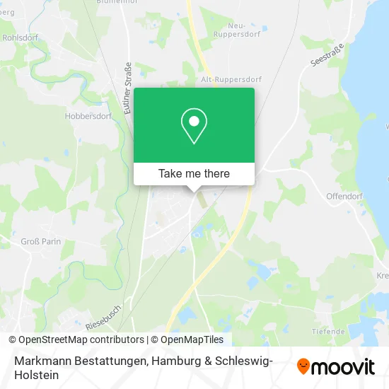 Markmann Bestattungen map