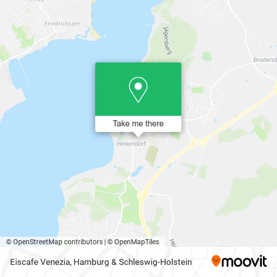 Карта Eiscafe Venezia