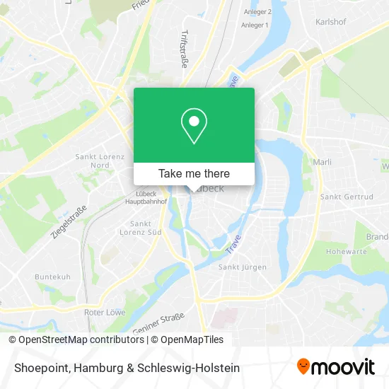 Карта Shoepoint
