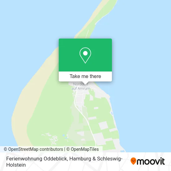 Карта Ferienwohnung Oddeblick