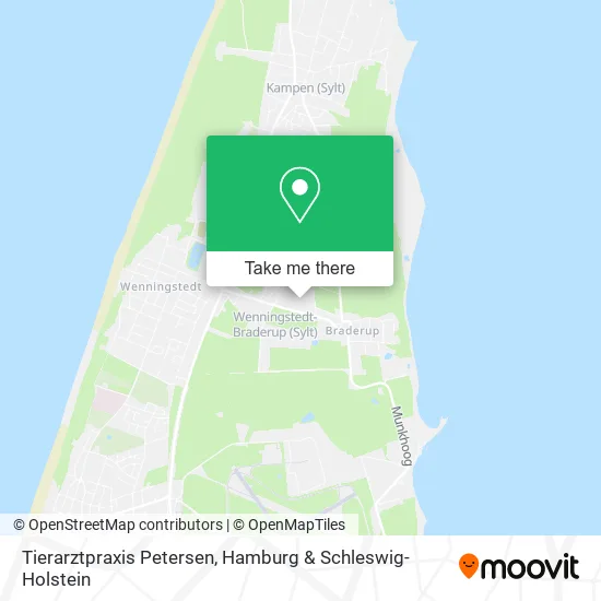Карта Tierarztpraxis Petersen