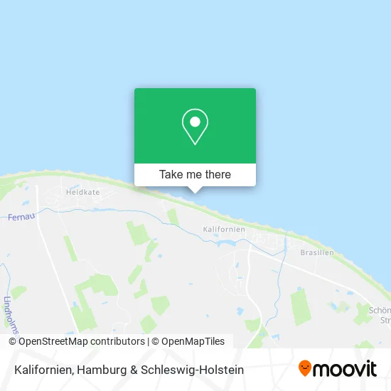 Карта Kalifornien