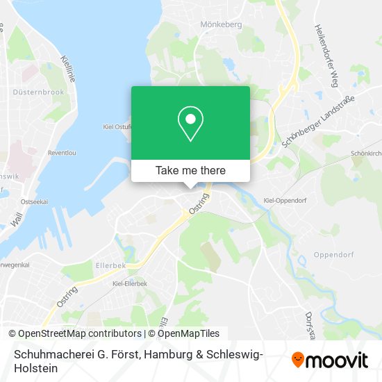 Schuhmacherei G. Först map