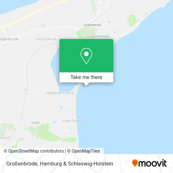 Карта Großenbrode