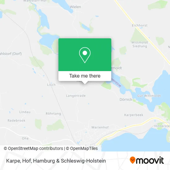 Карта Karpe, Hof