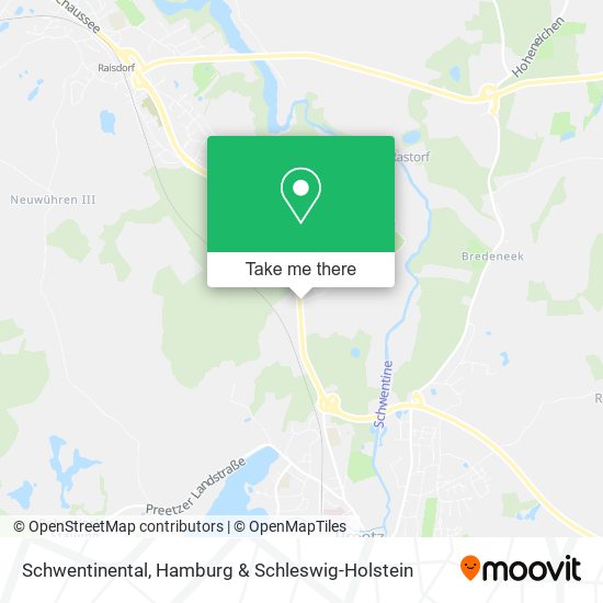 Schwentinental map