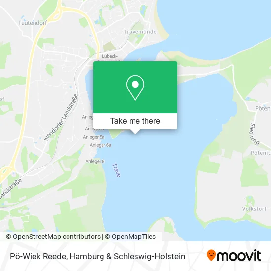 Карта Pö-Wiek Reede